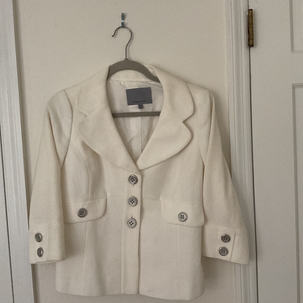 Classics Entier Nordstrom white jacket small